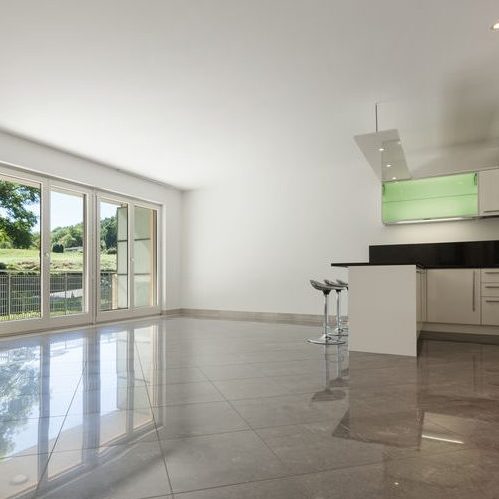 A Picture of the Interior of an Empty Apartment.
