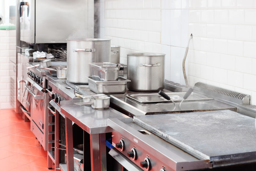 A Picture of a Kitchen in a Restaurant.